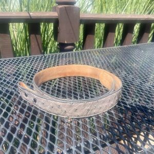 Tony Lama Ostrich Belt
